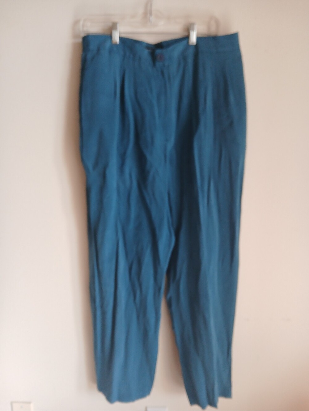 Josephine Chaus Silk Pants Size 16 Pockets